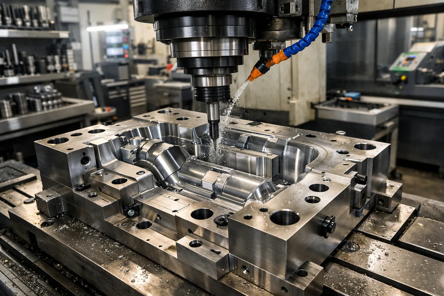 Ferramentaria para fabricação de moldes de injeção e compressão